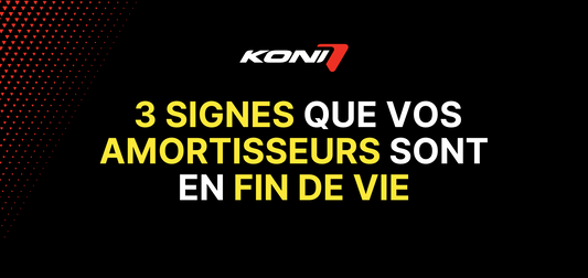 Les 3 signes que vos amortisseurs sont en fin de vie