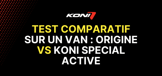 Test comparatif : Les amortisseurs KONI Special Active révolutionnent la conduite du Van Hanroad Trek 5