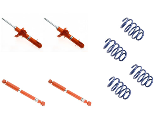 Kit Koni STRT KIT (1120 4382) jeu d'amortisseurs compatible avec Audi, Seat, Vw