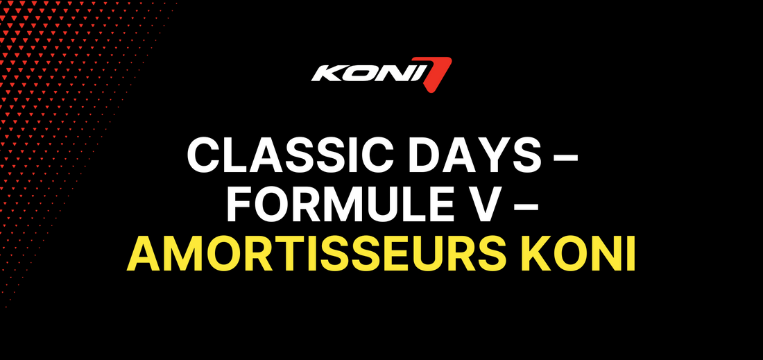 Classic Days – Formule V – amortisseurs Koni