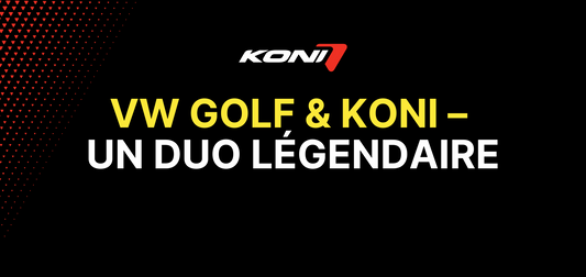 VW Golf & KONI : le duo légendaire de la tenue de route