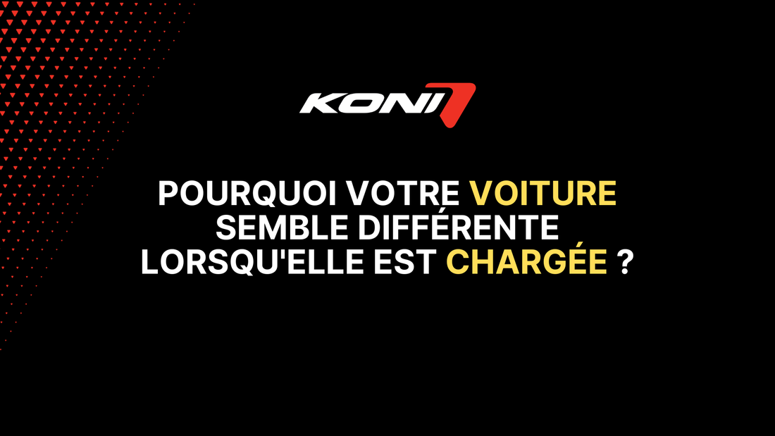 Pourquoi votre voiture semble différente lorsqu'elle est chargée ?