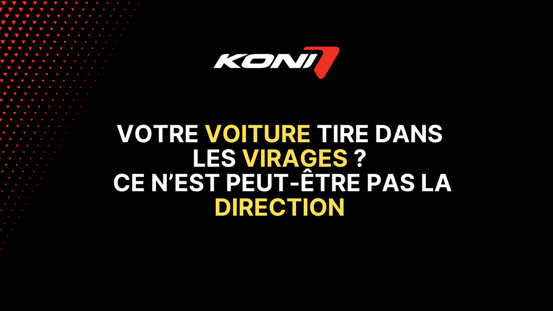 Votre voiture tire dans les virages ? Ce n’est peut-être pas la direction