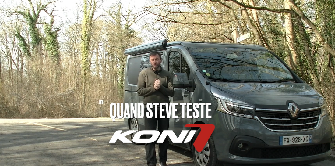 Test comparatif : Les amortisseurs KONI Special Active révolutionnent la conduite du Van Hanroad Trek 5